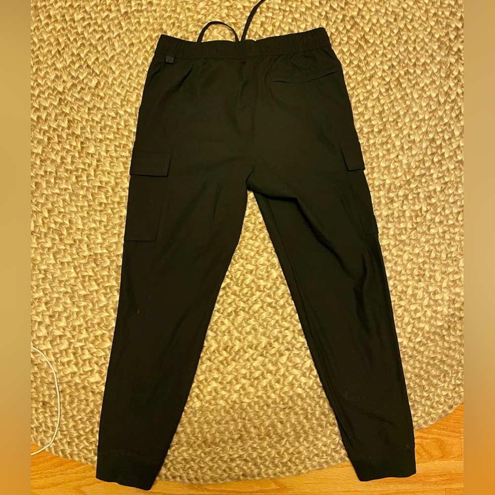 Black VRST Cargo Joggers